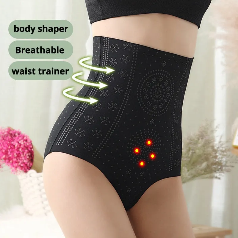 High Waist Body Shaper Breathable Panties Slimming Underwear Women Waist Trainer Shaping Lingerie Butt Lifter Shapewear Shorts