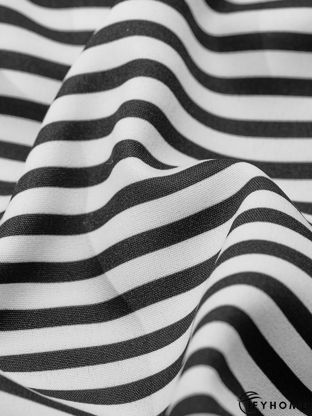 Neck Short Sleeve Cotton-Blend Weaving Dress | IFYHOME