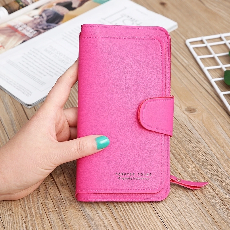 Women’s Wallet Tri-fold Clutch Bag Multi-function Card Bag Coin Bag Mobile Phone Bag