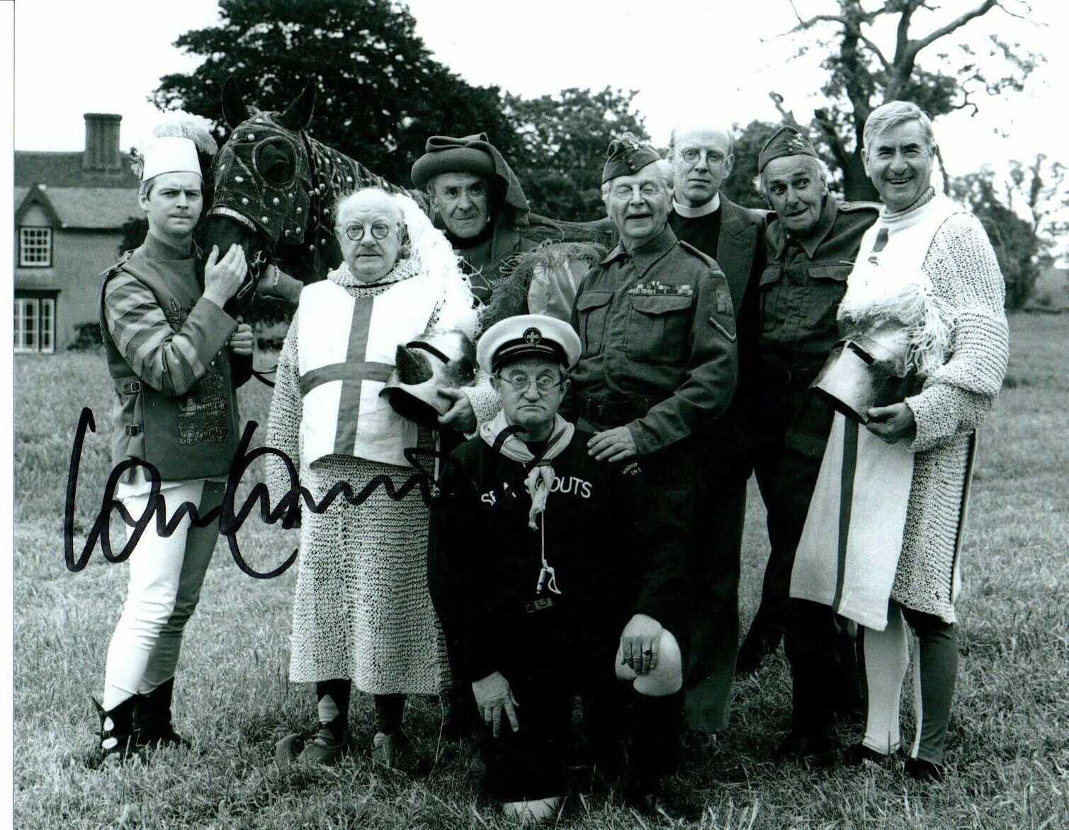 Ian Lavender Dads Army Film Actor Signed Photo Poster painting 10 x 8