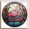 Flamingo - 11CT Stamped Cross Stitch 40*40cm/15.75*15.75in
