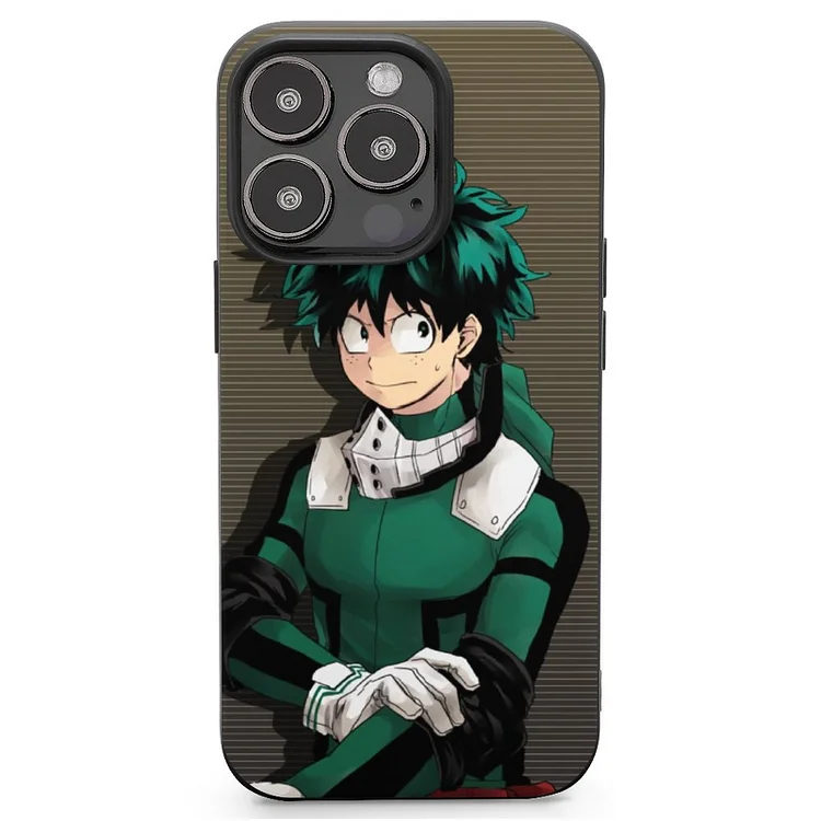 Izuku Midoriya Katsuki Bakugou Anime My Hero Academia Phone Case Mobile Phone Shell IPhone 13 and iPhone14 Pro Max and IPhone 15 Plus Case - Heather Prints Shirts