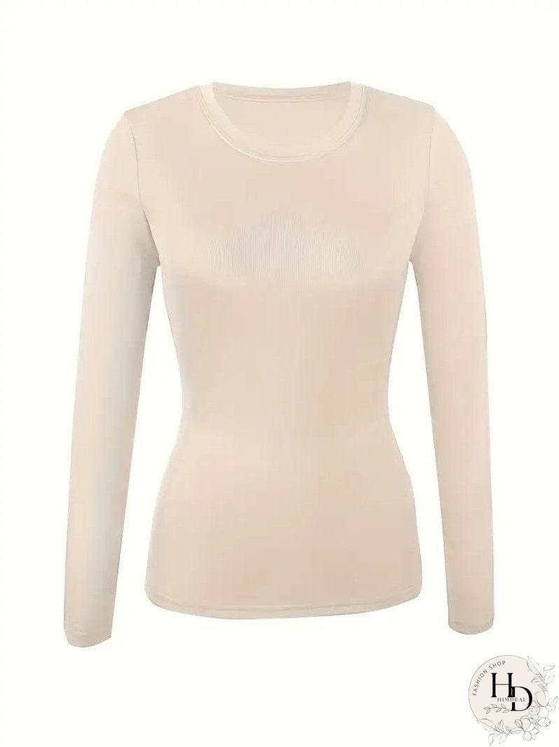 Trendy Ribbed Mock Neck Top