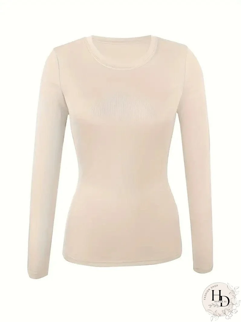 Trendy Ribbed Mock Neck Top