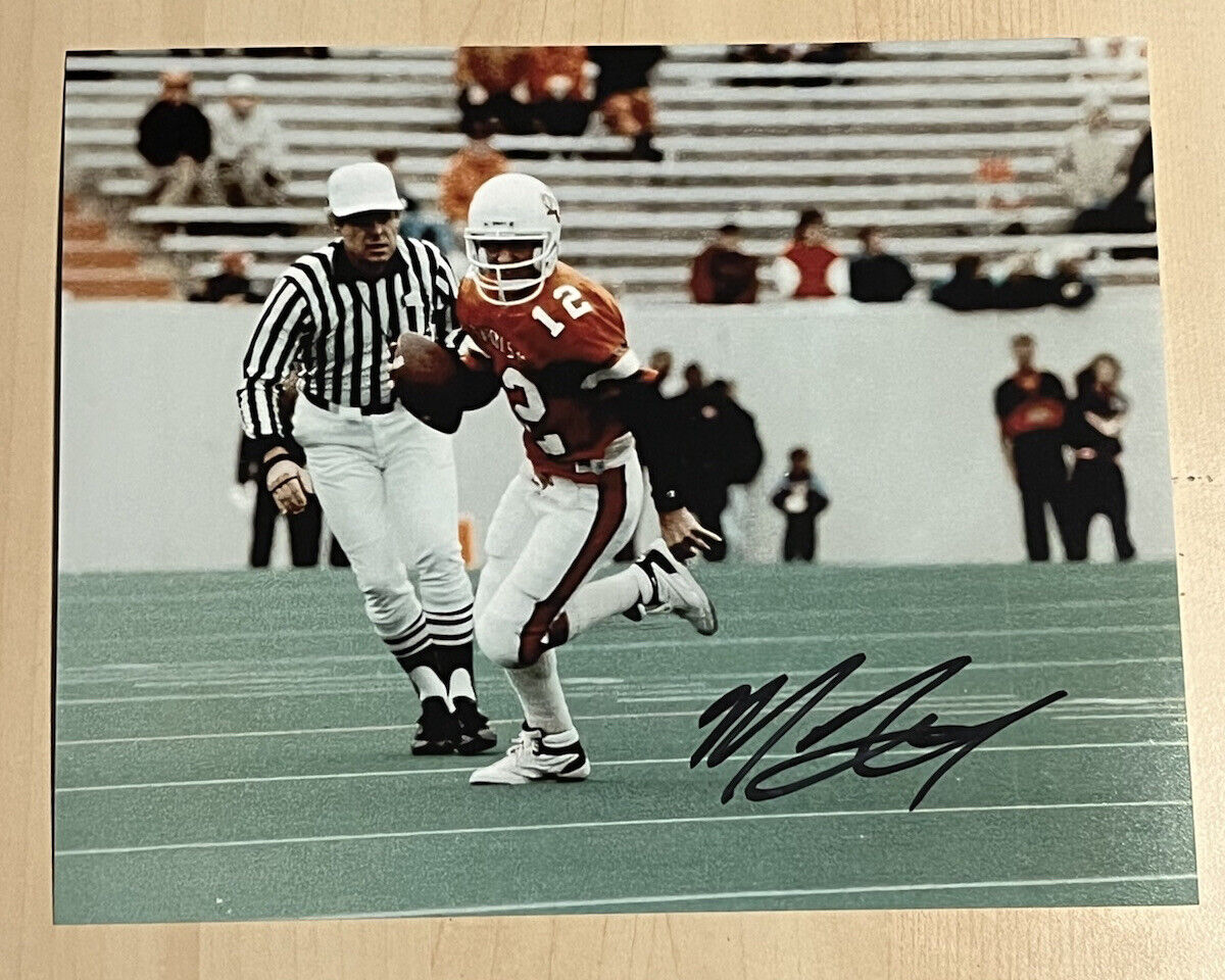 MIKE GUNDY SIGNED 8x10 Photo Poster painting OKLAHOMA STATE COWBOYS HEAD COACH AUTOGRAPHED COA