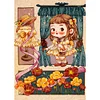 Ancient Girl-11CT Stamped Cross Stitch 40*50cm/15.75*19.69in