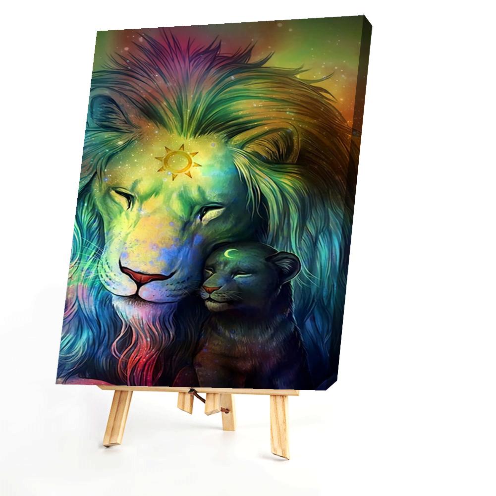 Lion  - Painting By Numbers - 40*50CM gbfke