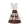 50PCS Cute HAPPY BIRTHDAY Kids Baby Party Photography Decor Hats