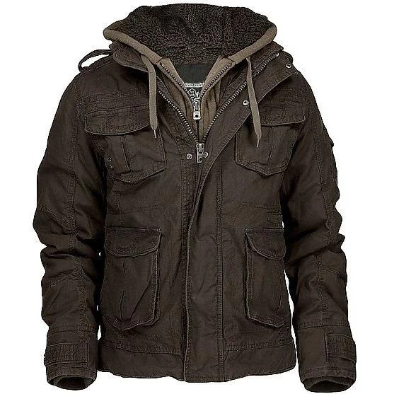 Mens Outdoor Multi-pocket Cold Jacket / [viawink] /