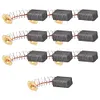 10pcs Carbon Brush Electric Hammer Angle Grinder Graphite Brush Replacement Tool