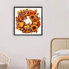 Diamond Painting-DIY Full Round Drill Pumpkin Wreath