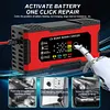 12V 6A Car Battery Charger LCD Display Car Battery Maintainer for Car Motorcycle