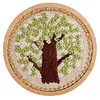 Quilted Animal Magnetic Needle Minder 40mm Needle Holder Back Suction Design Wooden Base for Cross Stitch Embroidery Needlework Accessories