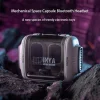 Mechanical Invasion Space Capsule Wireless Bluetooth Headphones In-ear Noise Reduction HIFI Sound Quality Wireless Charging Base