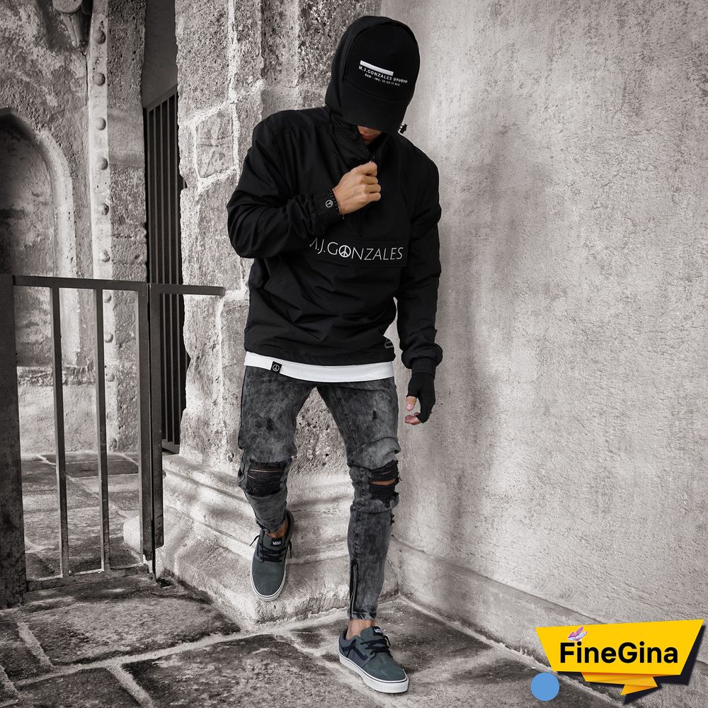 Men's Snowflake Casual Slim Zipper Jeans