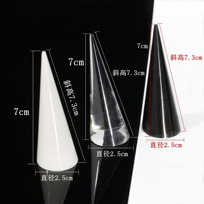 Minimalist Solid Color Arylic Jewelry Rack