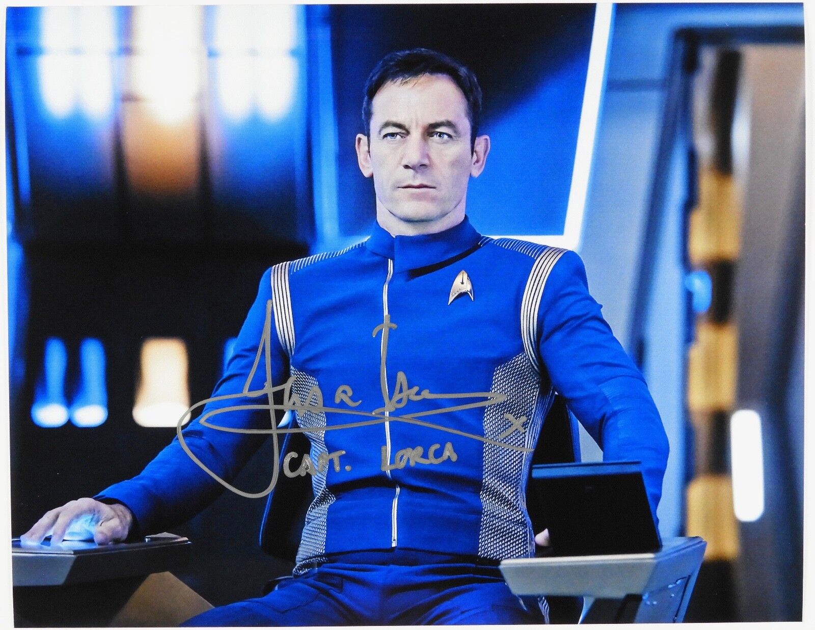 Star Trek Discovery Jason Isaacs Captain Lorca Autograph Signed 11 x14 JSA COA