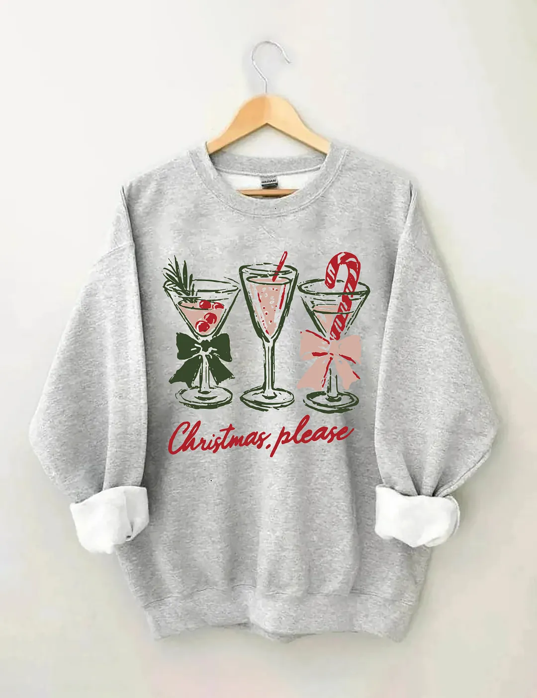 Christmas Please Sweatshirt