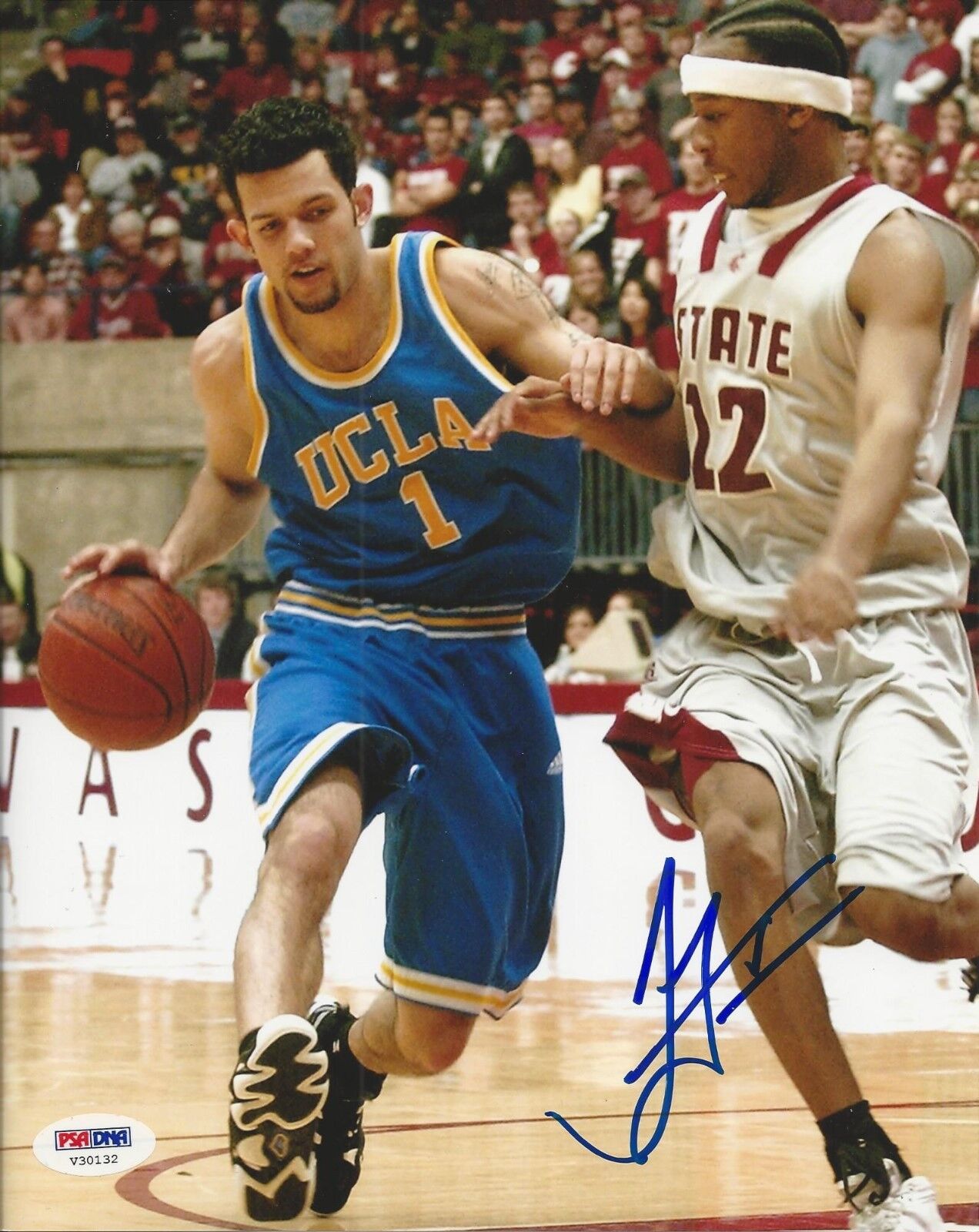 Jordan Farmar UCLA signed 8x10 Photo Poster painting PSA/DNA #V30132