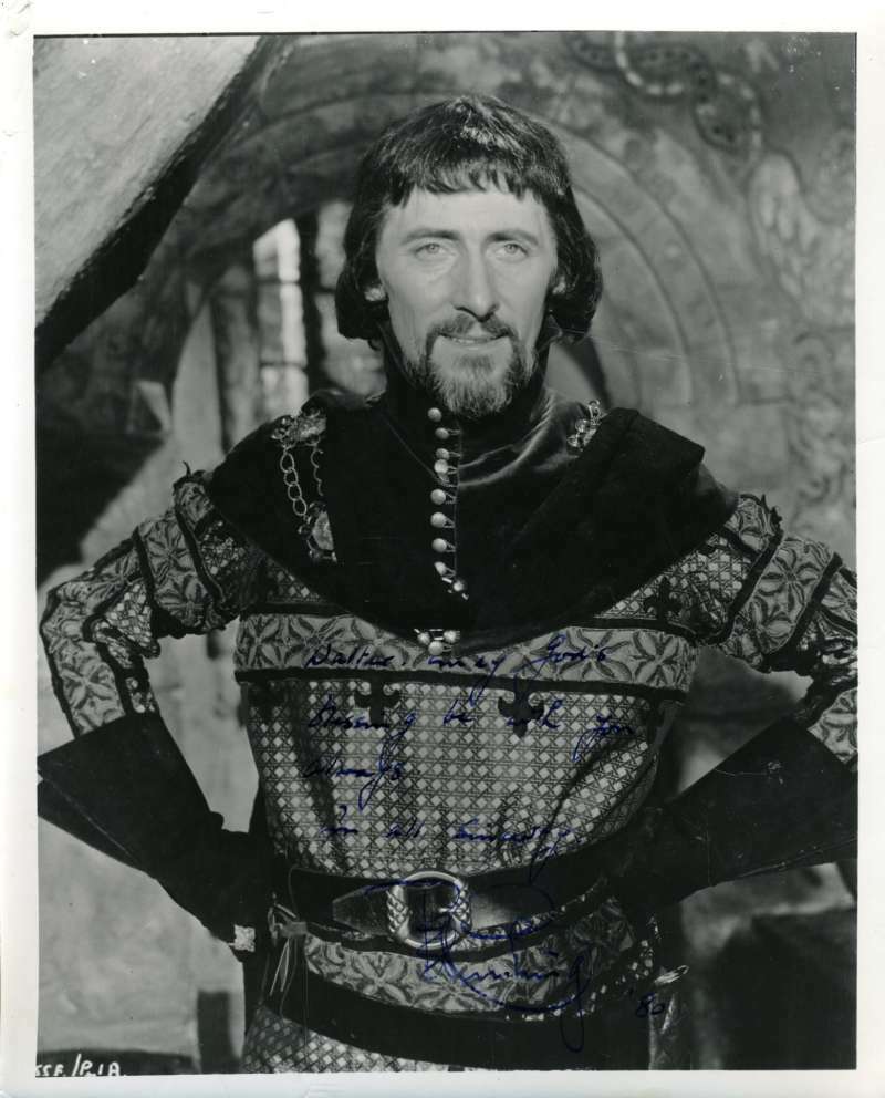 Peter Cushing Psa Dna Rare Hand Signed 8x10 Photo Poster painting Original Autograph