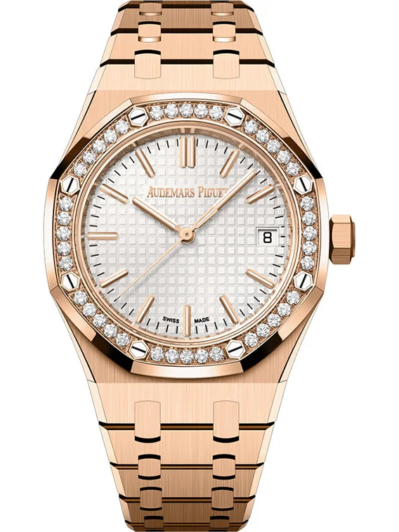 Audemars Piguet Royal Oak 37mm 15551OR.ZZ.1356OR.04 White Dial