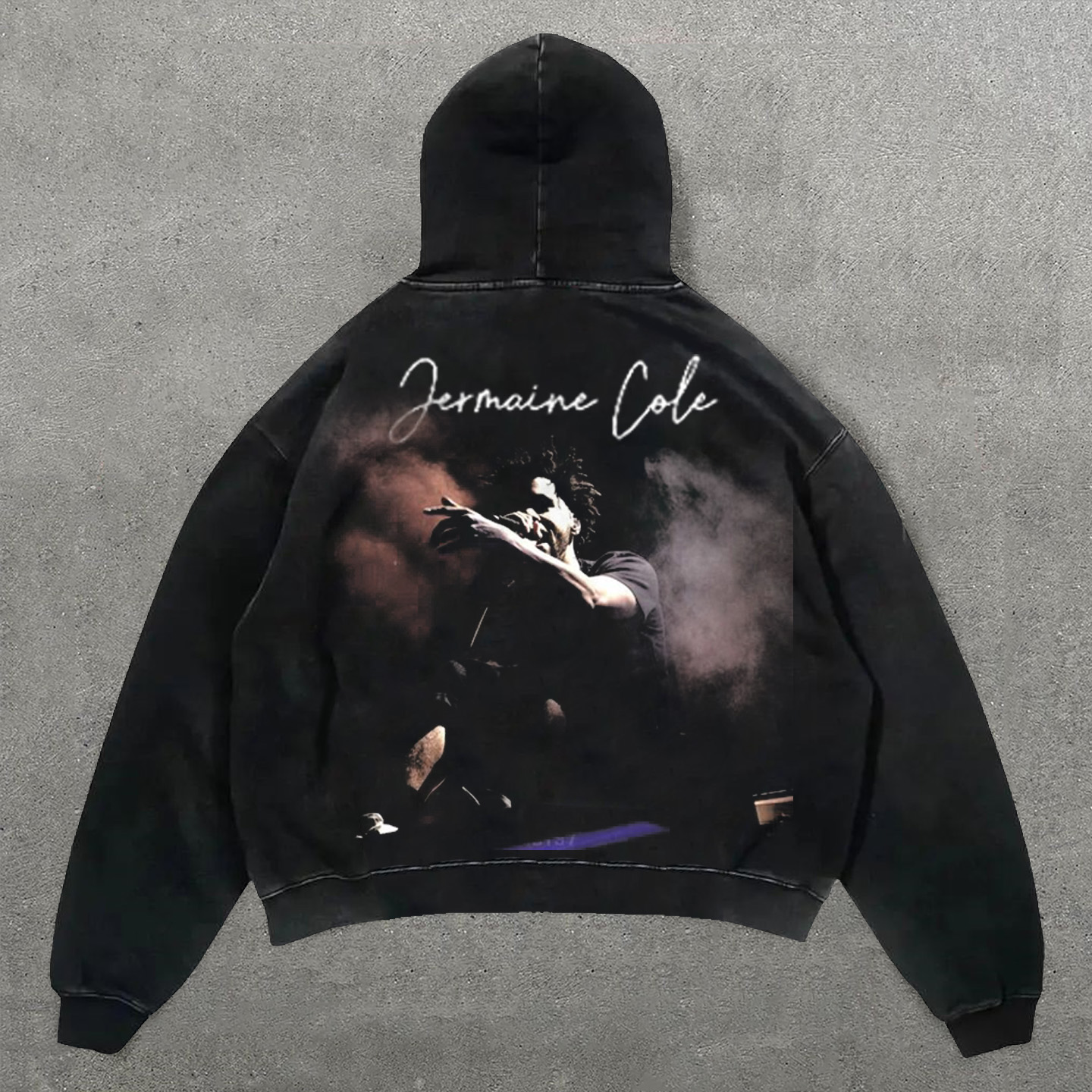 Personalized Rapper Print Long Sleeve Hoodies