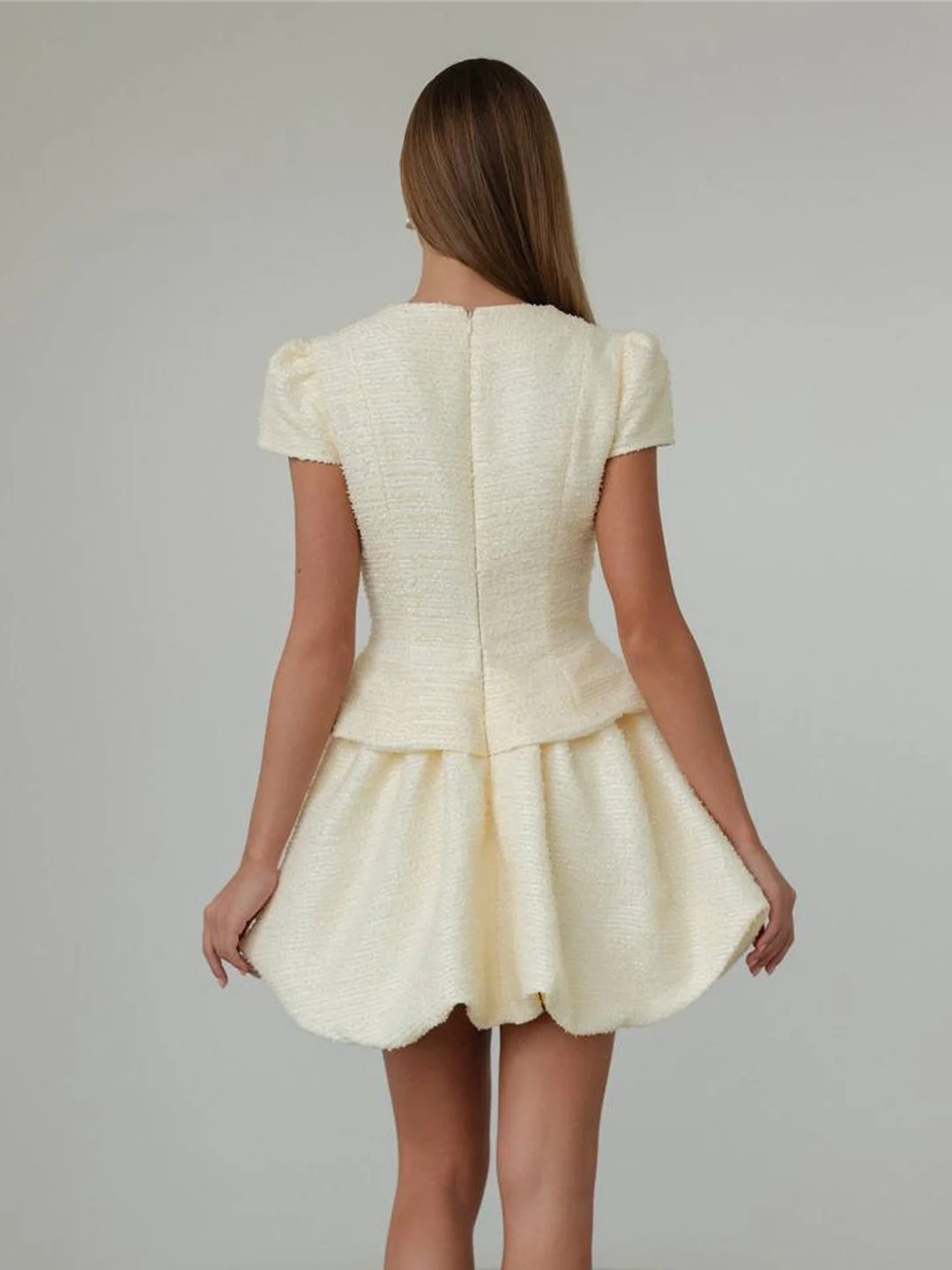 Athvotar Athvotar Women's Fashion Style High-End Feel Cardigan Small Scented Breeze Tatong Skirt Dress Elegant Dignified Women's Set