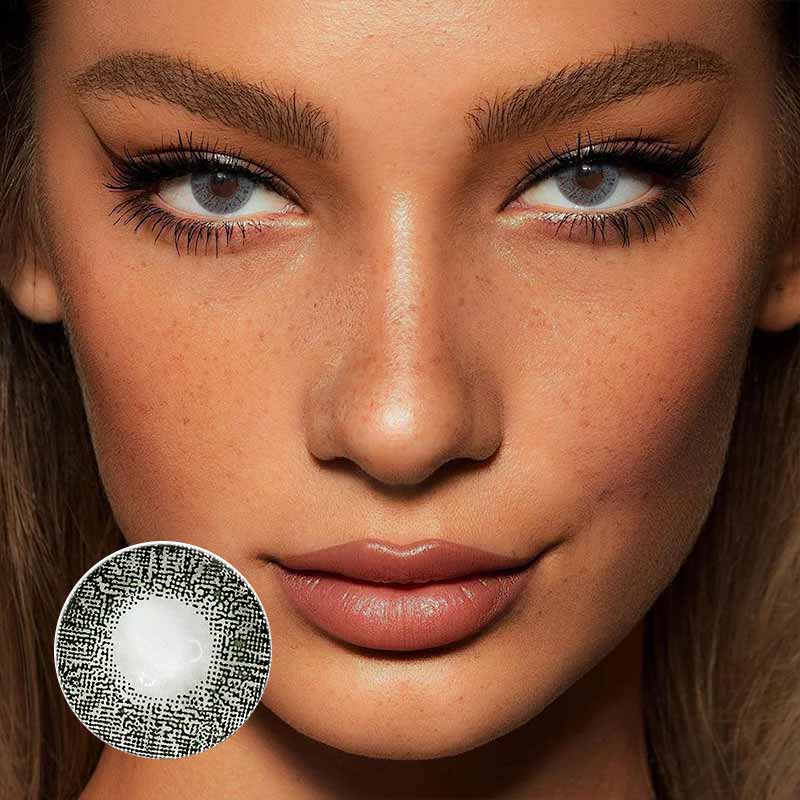 Crystal Gray Natural Colored Contact Lenses