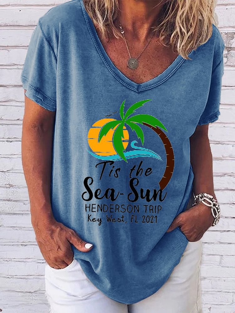 Bestdealfriday Tis The Sea Sun Women's T-Shirt