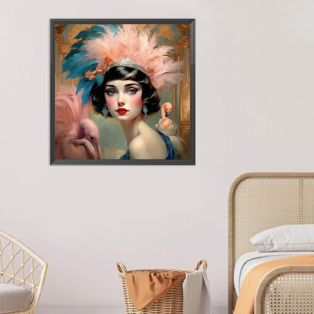 DIY Paint By Number 40*40cm - Lady