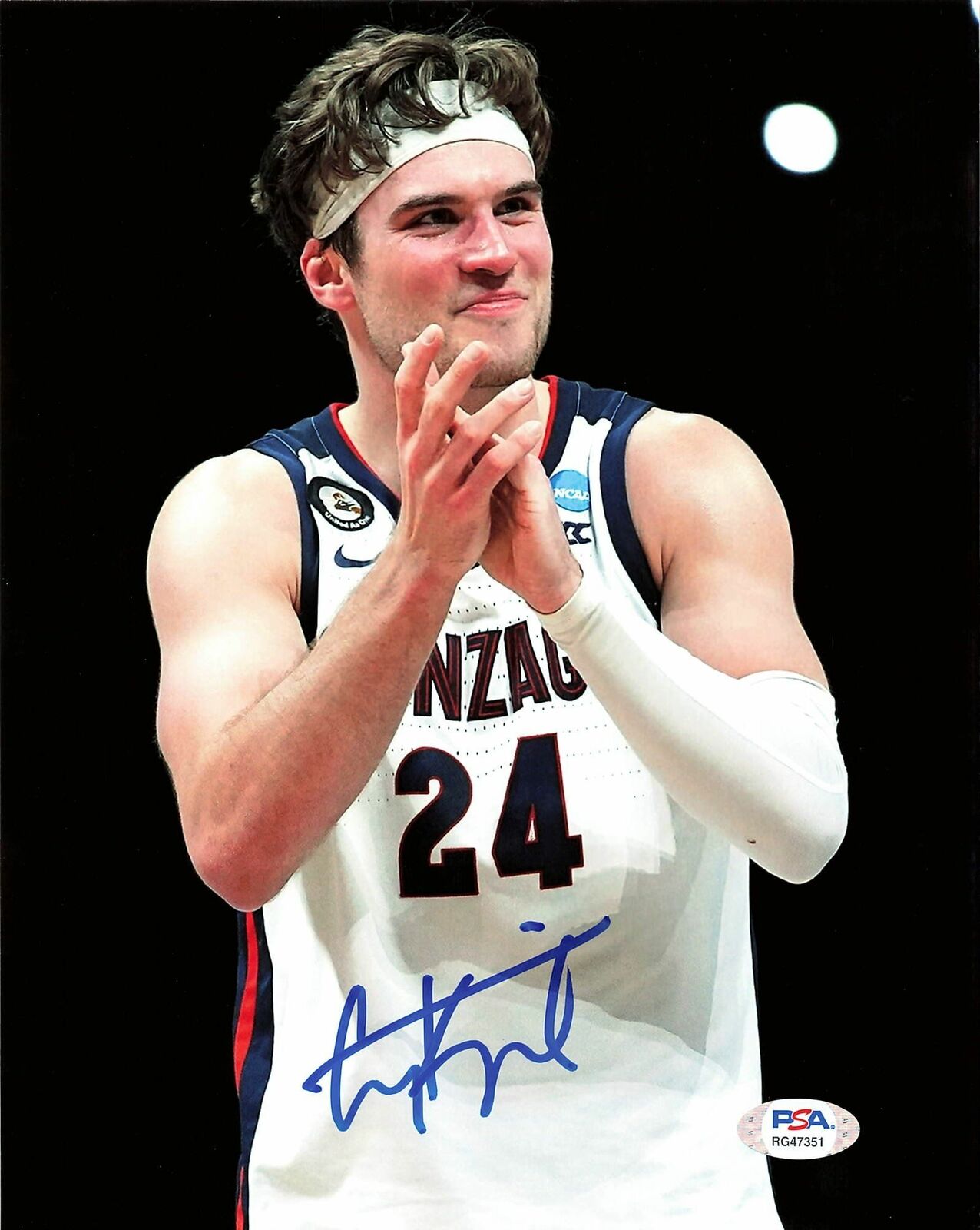 COREY KISPERT signed 8x10 Photo Poster painting PSA/DNA Gonzaga Bulldogs Autographed