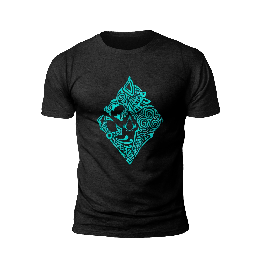 Teal Tribal: The Heartbeat of the Ocean t-shirt