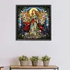 Madonna Fairy Glass Painting-Paint by Numbers Acrylic Painting 50*50CM