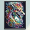 Dragon- 11CT Stamped Cross Stitch 40*55cm/15.75*21.65in