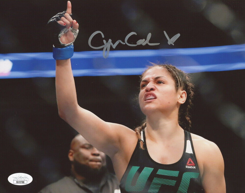 Cynthia Calvillo Signed 8x10 Ultimate Fighting Champion Photo Poster painting (JSA COA)