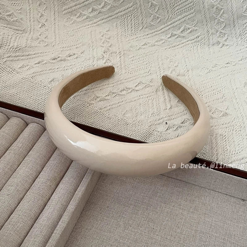 Elegant Retro Solid Color Cloth Hair Band