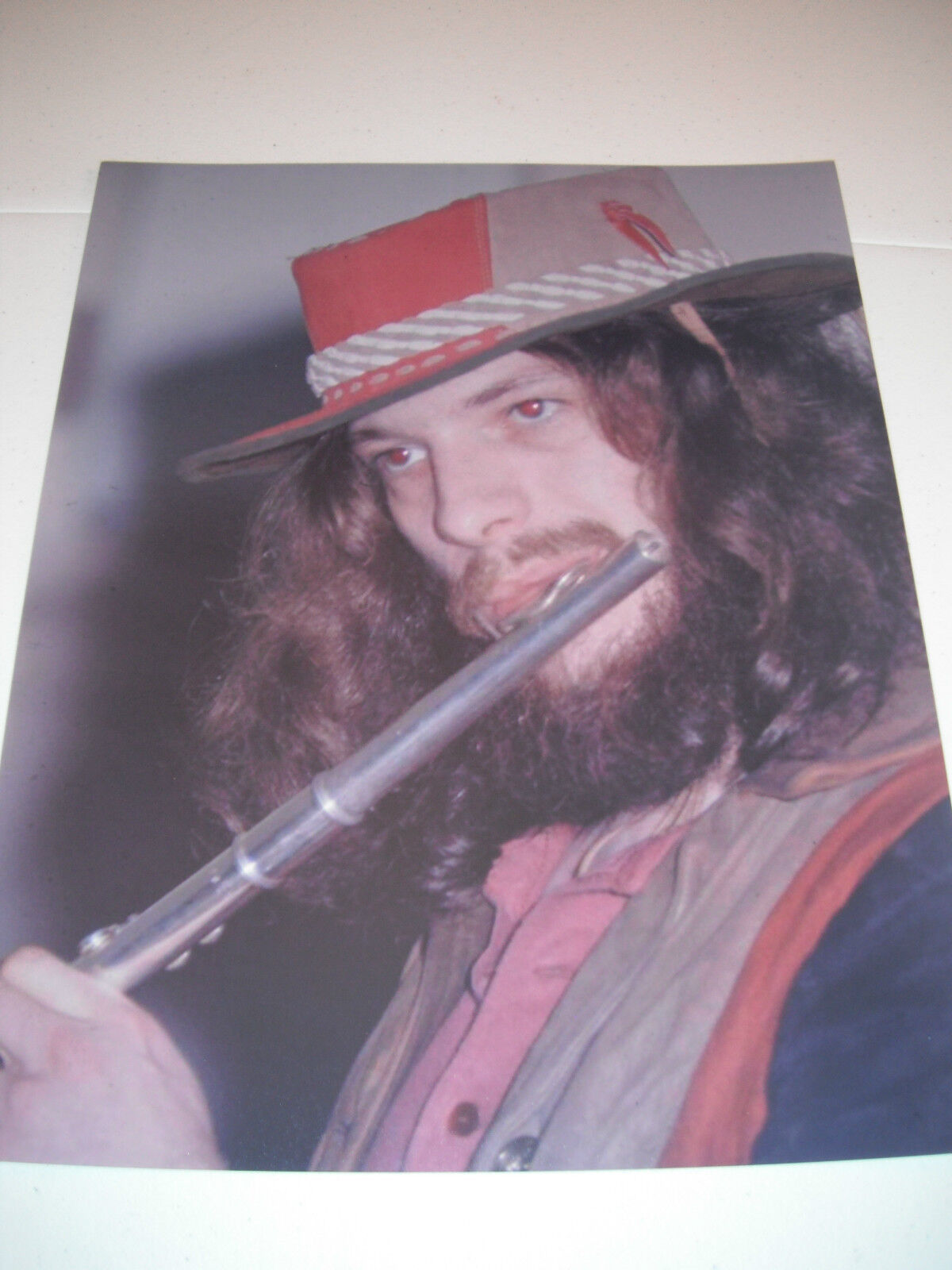 Ian Anderson Color 11x14 Promo Photo Poster painting Music #3