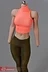 1/6 Female figure tight-fitting shoulder-cut T-shirt bottoming vest clothing model for 12 inch action figure accessories-aliexpress
