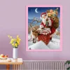 Santa Claus  | Full Round Diamond Painting KitsChristmas