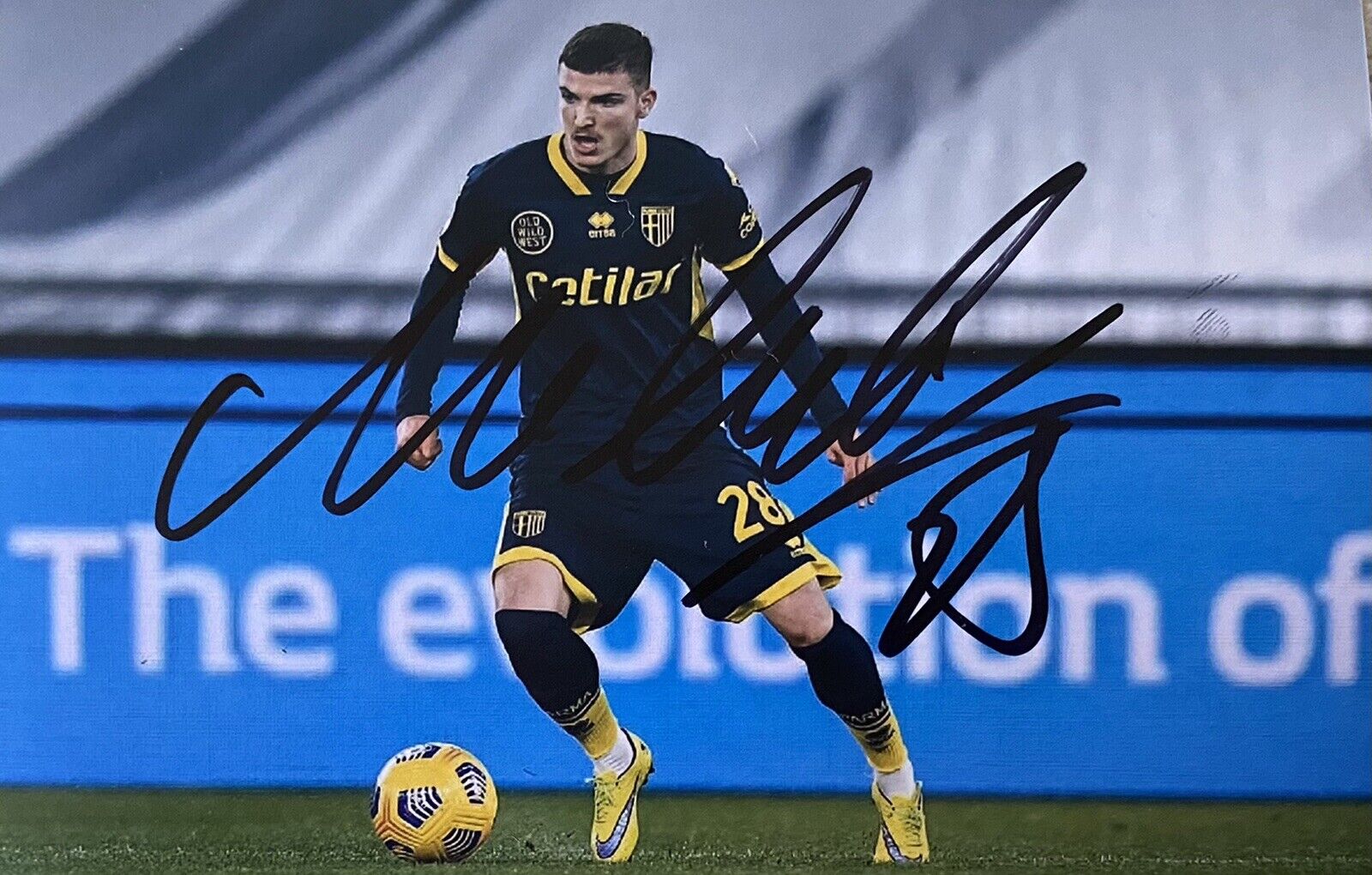 Valentin Mihaila Hand Signed Parma 6X4 Photo Poster painting 3