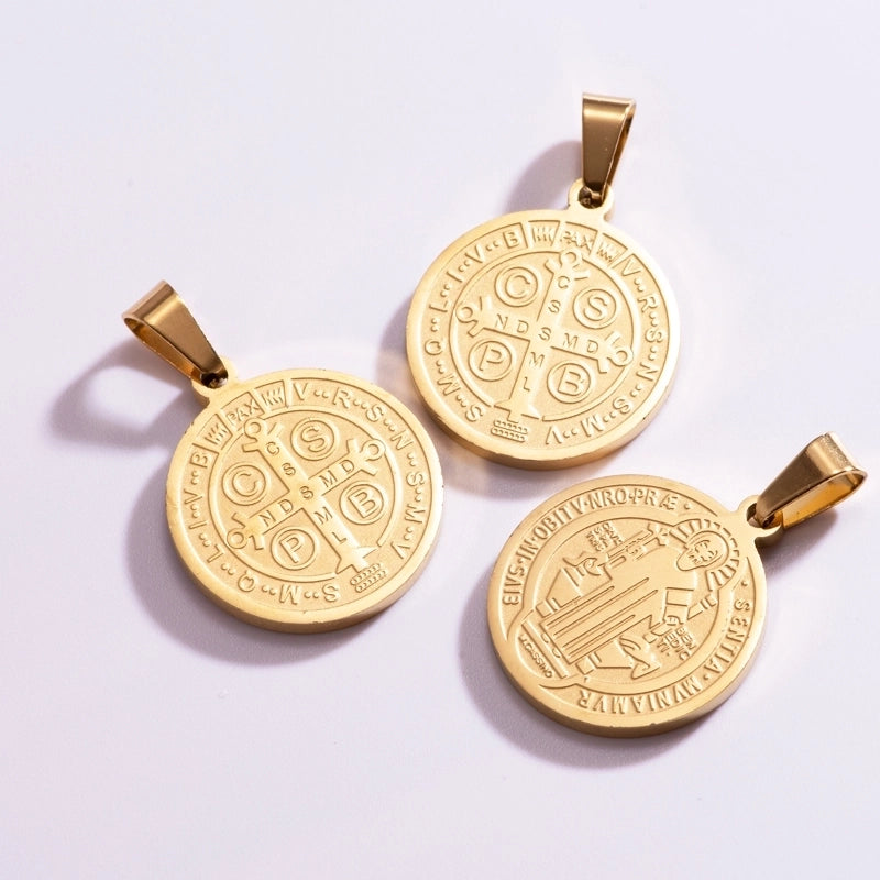 1 Piece 304 Stainless Steel Human Virgin Mary Pendant Jewelry Accessories