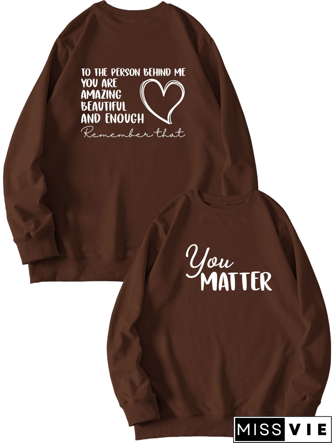Women's Fall Cozy Print Sweatshirt
