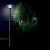 1.5m 2 in 1 Solar Lamp Post Light Decorative Floor Lamp for Front and Back Doors