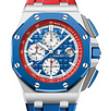 Audemars Piguet 26400SO.OO.A502CA.01 Royal Oak Offshore Blue/Red Dial - New