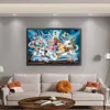 Disney Family-18CT Stamped Cross Stitch 70*50cm(Big Size) tapestrymarket