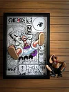 3D Decorative Paint Gear 5 Sun God Nika Monkey D. Luffy - ONE PIECE Decorative Painting - AoTu Panda Studio