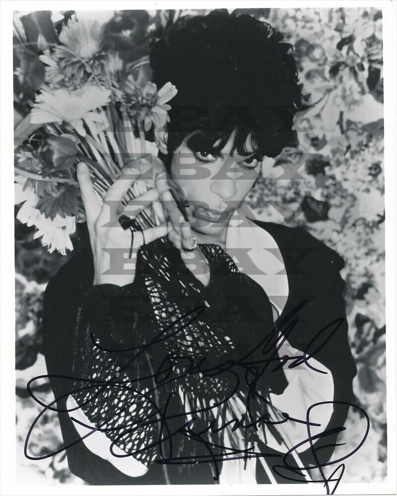 Prince Autographed signed 8x10 Photo Poster painting Reprint