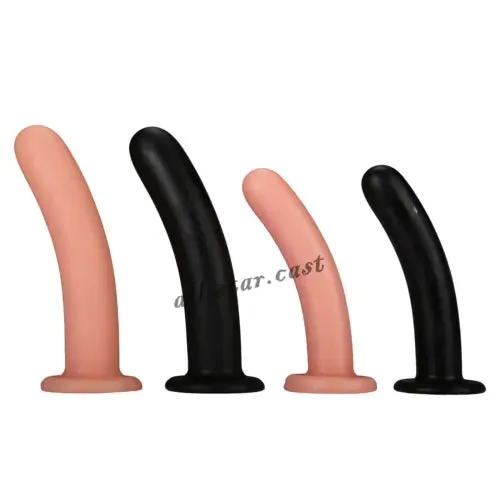 Soft Jelly Dildo Anal Plug Realistic Penis with Suction Cup Sex Toys Women  Men