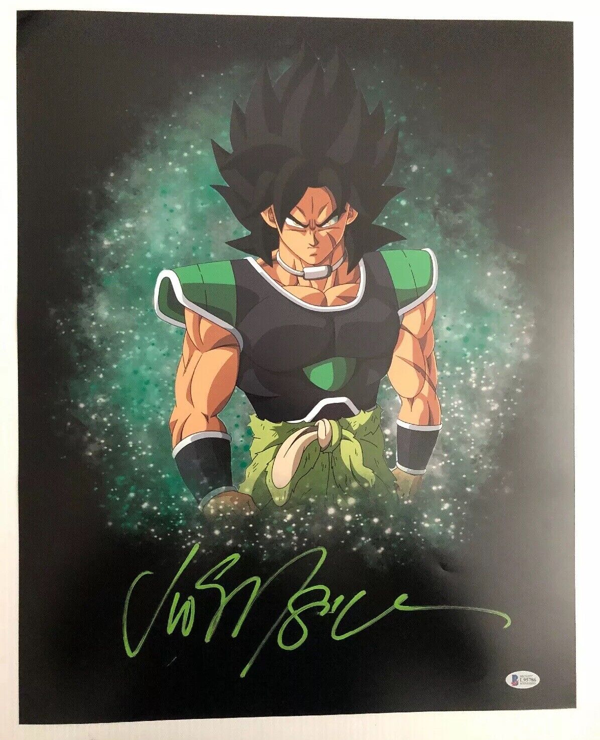 Vic Mignogna Signed Autographed 16x20 Photo Poster painting Dragon Ball Z Super Broly BECKETT 6