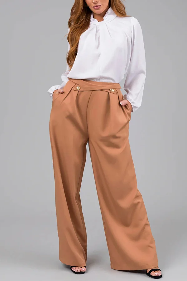 Casual Wide Leg Pants